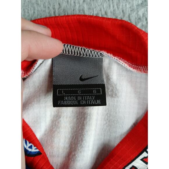 Nike Trek United States Postal Service USPS Cycling Jersey Men Large Long Sleeve - Picture 2 of 7
